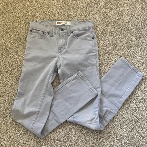 Levi’s grey skinny jeans